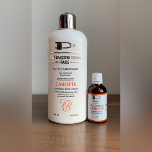 Pr. Francoise Bedon Lotion & oil